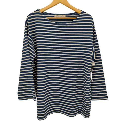 レミレリーフ REMI RELIEF 別注 7分丈 バスクシャツ メンズ JPN:XL