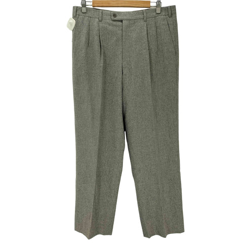 ランバンクラッシック LANVIN CLASSIQUE 2タック ウールパンツ メンズ 91