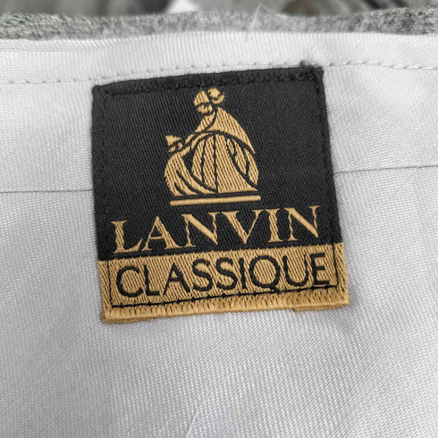 ランバンクラッシック LANVIN CLASSIQUE 2タック ウールパンツ メンズ 91