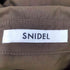 スナイデル snidel 22SS ノースリーブ シャツ ワンピース レディース JPN:1