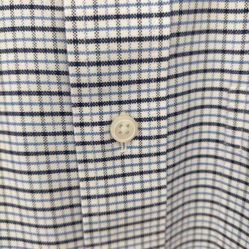 エルエルビーン L.L.Bean チェック柄 S/S ボタンダウンシャツ メンズ 16-REG