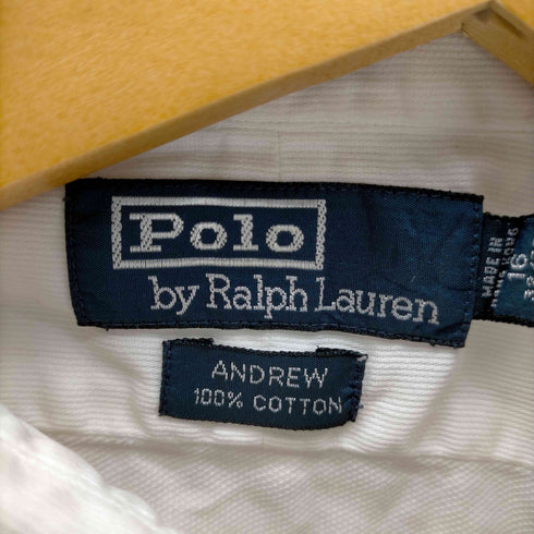 ポロバイラルフローレン Polo by RALPH LAUREN L/S ANDREW レギュラーカラーシャツ メンズ 16 32/33