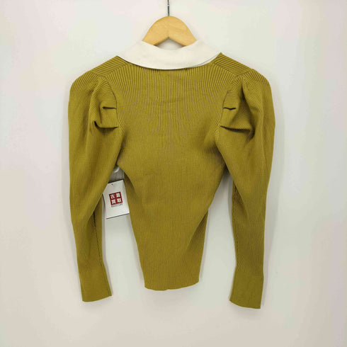 スナイデル snidel 22AW Sasutainable カラー デザイン ニット プルオーバー レディース ONE SIZE