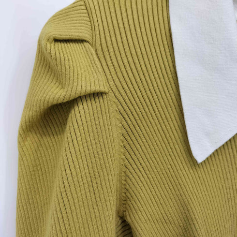 スナイデル snidel 22AW Sasutainable カラー デザイン ニット プルオーバー レディース ONE SIZE