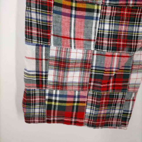 MONOGRAM USA製 パッチワークチェック柄パンツ メンズ JPN:M