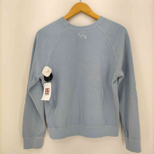 ロンハーマン Ron Herman ハート刺繍 ラグランスウェット レディース import:XS