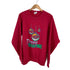 リー Lee 90s MADE IN USA フロントラバープリントスウェット MERRY CHRISTMAS メンズ import:XL