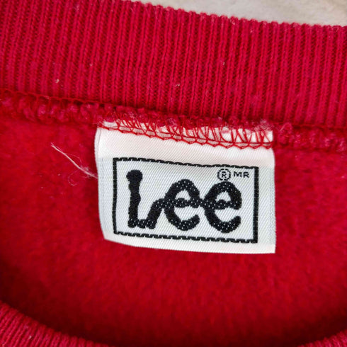 リー Lee 90s MADE IN USA フロントラバープリントスウェット MERRY CHRISTMAS メンズ import:XL