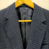 ギーブスアンドホークス GIEVES&HAWKES シルクカシミヤ チェック柄2Bテーラードジャケット メンズ 48R