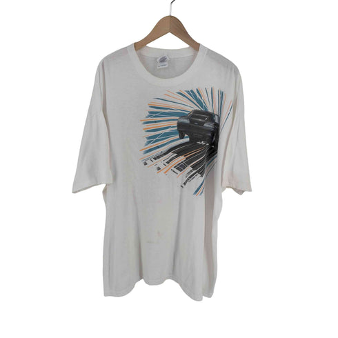ギルダン GILDAN 企業ロゴ 車 両面プリント S/S TEE メンズ 2XL