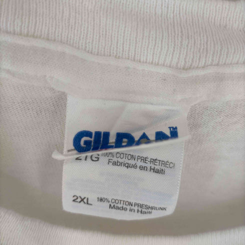 ギルダン GILDAN 企業ロゴ 車 両面プリント S/S TEE メンズ 2XL