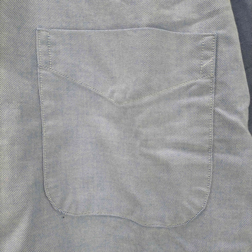 ブラックフリースバイブルックスブラザーズ BLACK FLEECE BY BROOKS BROTHERS L/S USA製 BDシャツ マチ付 メンズ JPN:0