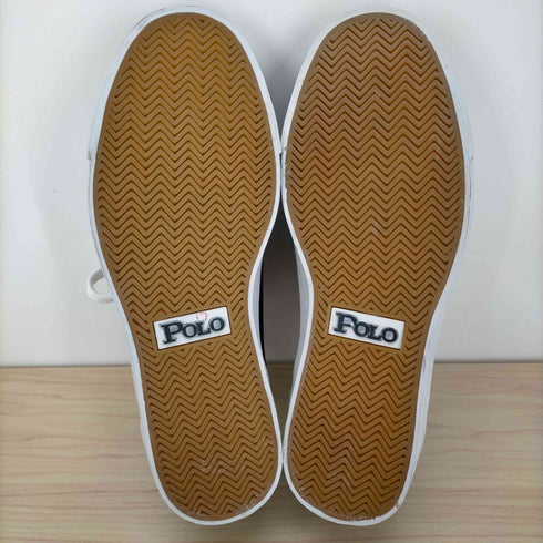 ポロラルフローレン POLO RALPH LAUREN スモールポニー刺繍キャンバス地スニーカー メンズ 8B