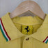 90s MADE IN MACAU 企業ロゴワッペン オーバーサイズポロシャツ メンズ import:XXL