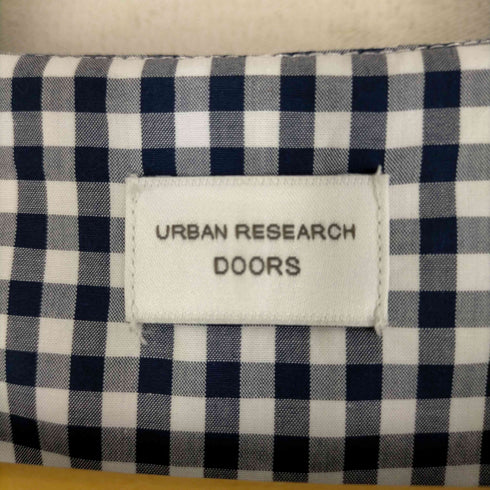 アーバンリサーチドアーズ URBAN RESEARCH DOORS ギンガムチェックフレアワンピース レディース JPN:M
