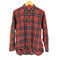 ペンドルトン PENDLETON 70S USA製 PURE VIRGIN WOOL タータンチェック ウール B.D シャツ メンズ import:L