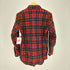 ペンドルトン PENDLETON 70S USA製 PURE VIRGIN WOOL タータンチェック ウール B.D シャツ メンズ import:L