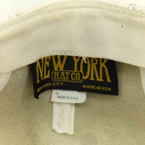 NEW YORK HAT CO. レザーハンチング帽子 メンズ L/XL
