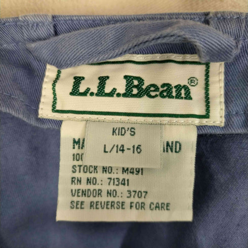 エルエルビーン L.L.Bean コットン ハンティングベスト レディース KIDS L