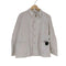 70s~ French work white jacket メンズ