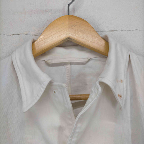 70s~ French work white jacket メンズ