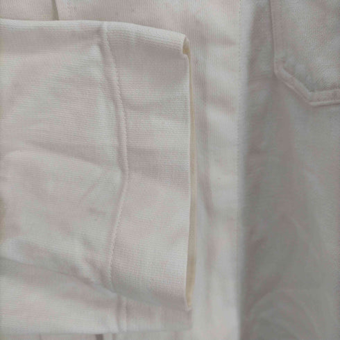 70s~ French work white jacket メンズ