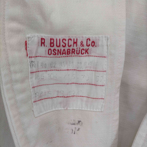 70s~ French work white jacket メンズ