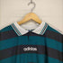 アディダス adidas 90s 国旗タグ フロッキーナンバリングプリントボーダーS/S ポロシャツ メンズ JPN:XXL