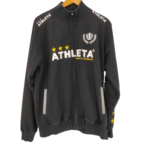 アスレタ ATHLETA 両面プリント L/S ジップアップジャケット メンズ XO