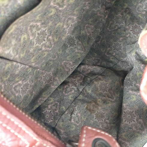 マークバイマークジェイコブス Marc by Marc Jacobs シボ革 裏地総柄 ワンショルダーバッグ レディース