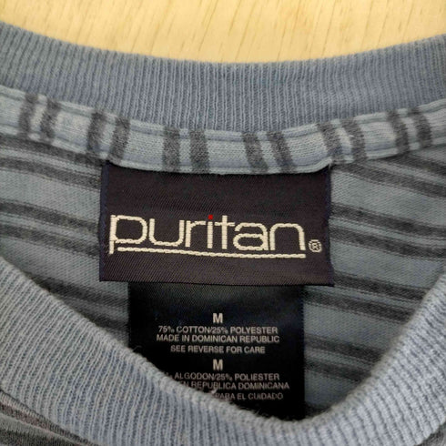 ピューリタン PURITAN マルチボーダーtシャツ メンズ JPN:M