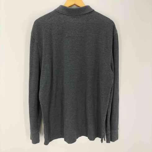 ノーティカ NAUTICA 刺繍ロゴ ロングスリーブ ポロシャツ メンズ XL