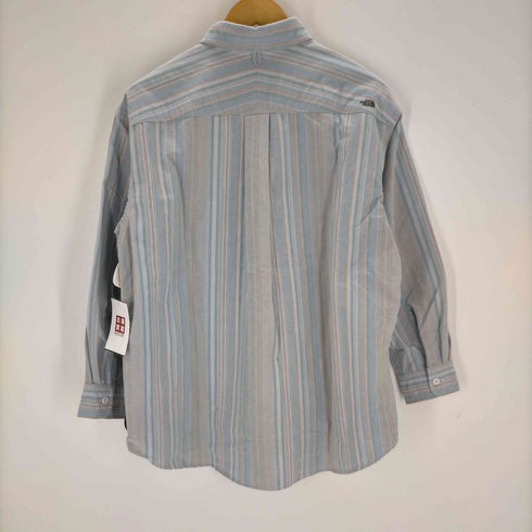 ノースフェイスパープルレーベル THE NORTH FACE PURPLE LABEL regular collar np striped field shirt レディース WS