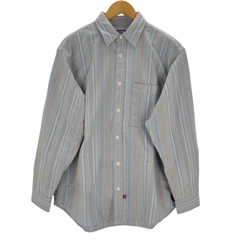 ノースフェイスパープルレーベル THE NORTH FACE PURPLE LABEL regular collar np striped field shirt メンズ JPN:M