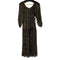 メドモアゼル MES DEMOISELLES 総柄シアーワンピース レディース 36