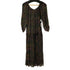 メドモアゼル MES DEMOISELLES 総柄シアーワンピース レディース 36