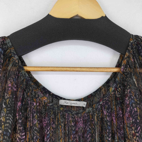 メドモアゼル MES DEMOISELLES 総柄シアーワンピース レディース 36