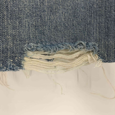 リーバイス Levis ダメージ加工 ジッパーフライ デニム ミニ スカート レディース