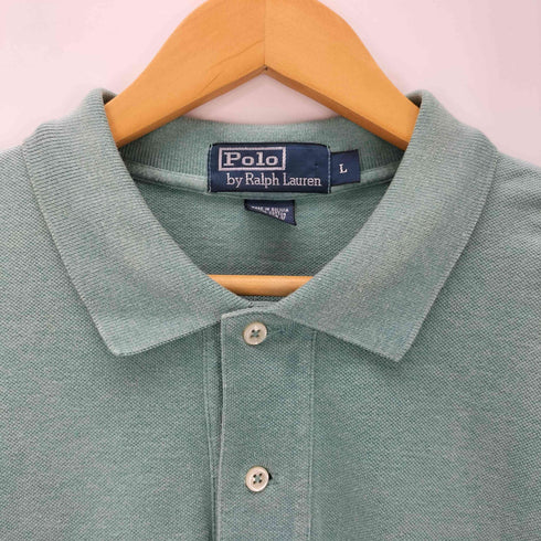ポロバイラルフローレン Polo by RALPH LAUREN ロゴ刺繍ポロシャツ レディース import:L