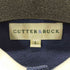 カッターアンドバック CUTTER&BUCK ロゴ刺繍 ボーダーS/Sポロシャツ メンズ JPN:L