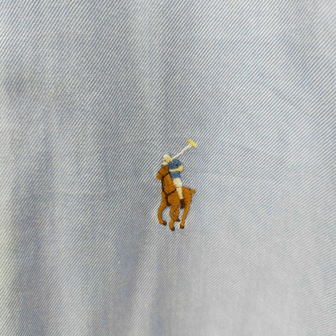 ラルフローレン RALPH LAUREN CLASSIC FIT スモールポニー刺繍 ボタンダウンL/Sシャツ カラーポニー メンズ JPN:XXL