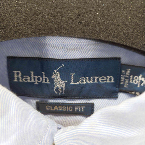 ラルフローレン RALPH LAUREN CLASSIC FIT スモールポニー刺繍 ボタンダウンL/Sシャツ カラーポニー メンズ JPN:XXL