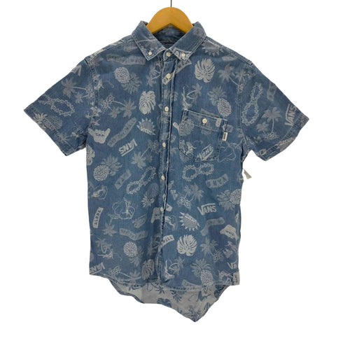 バンズ VANS デニムアロハシャツ メンズ JPN:M