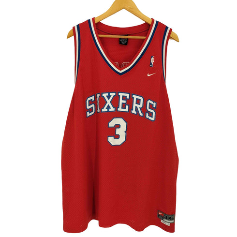 ナイキ NIKE チームタグ #3 IVERSON USバスケットボールチーム ユニフォーム ゲームシャツ メンズ 3XL