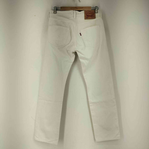 リーバイス Levis ボタンフライ 501 ホワイトデニムパンツ メンズ 30/32