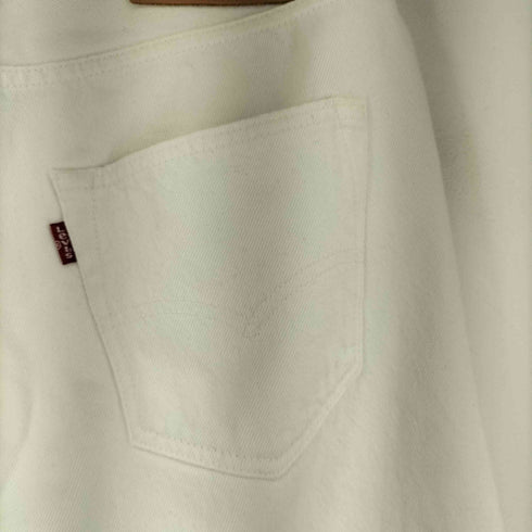 リーバイス Levis ボタンフライ 501 ホワイトデニムパンツ メンズ 30/32