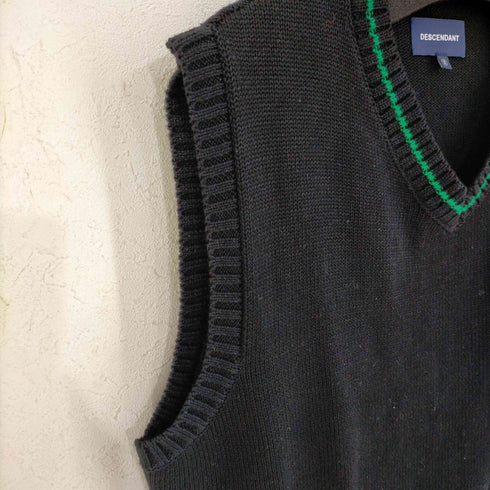ディセンダント DESCENDANT SERVIR KNIT VEST メンズ JPN:2