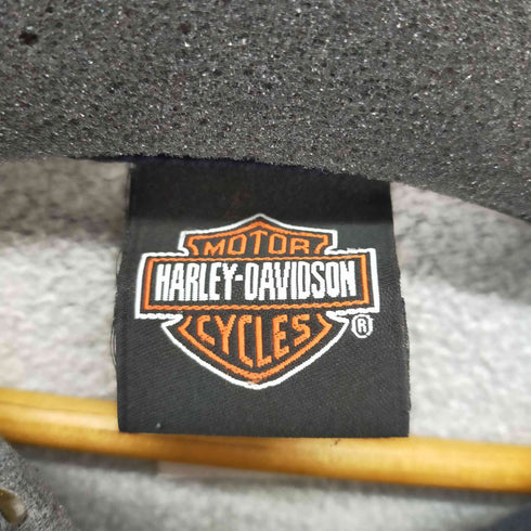 ハーレーダビッドソン HARLEY-DAVIDSON ロゴワッペンジップアップフーディ メンズ JPN:L