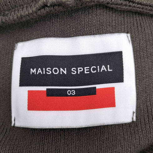 メゾンスペシャル MAISON SPECIAL USED加工パーカー メンズ 3
