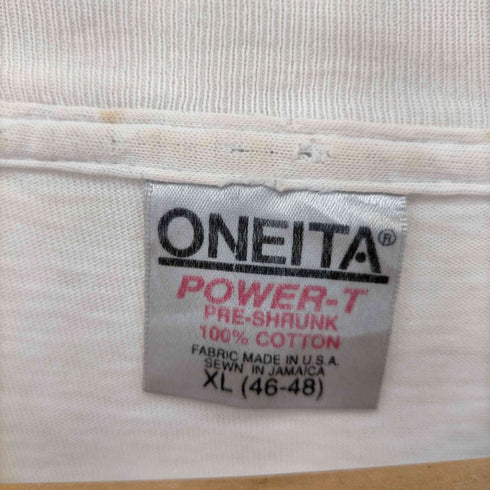 オニータ ONEITA 90S MADE IN USA アニマルプリントTシャツ メンズ import:XL